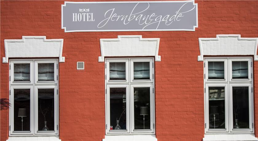 Hotel Jernbanegade Kibæk Esterno foto