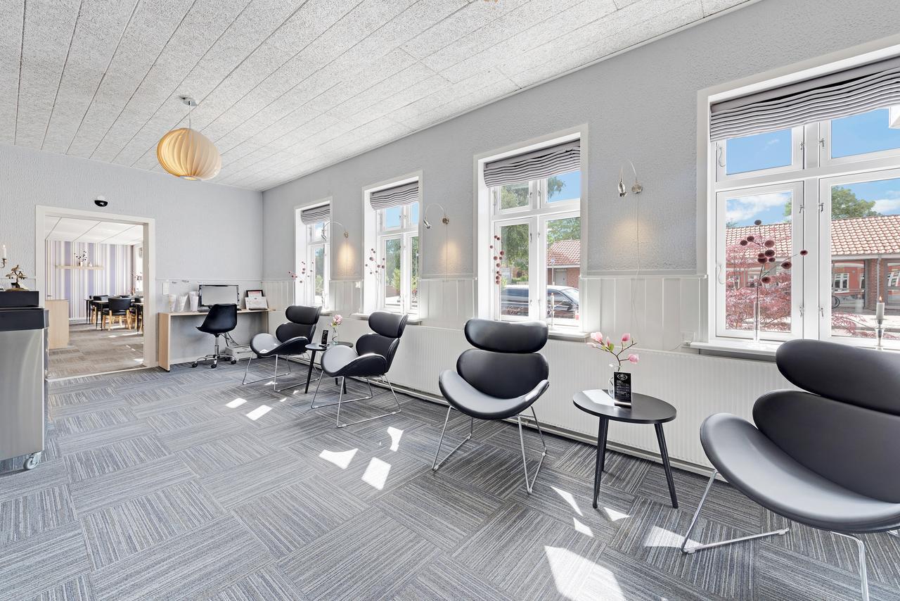 Hotel Jernbanegade Kibæk Esterno foto